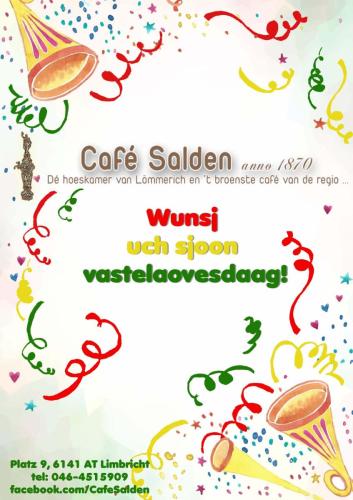 ADV Cafe Salden Vastelaovend