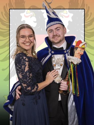 2023 - Prins Patrick 1e (Timmers) en Prinses Jill (Hodzelmans)